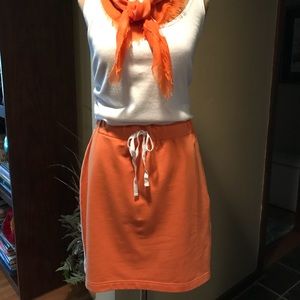 Doncaster drawstring pull-on knit skirt size med